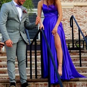 sherri hill 51631 purple dress